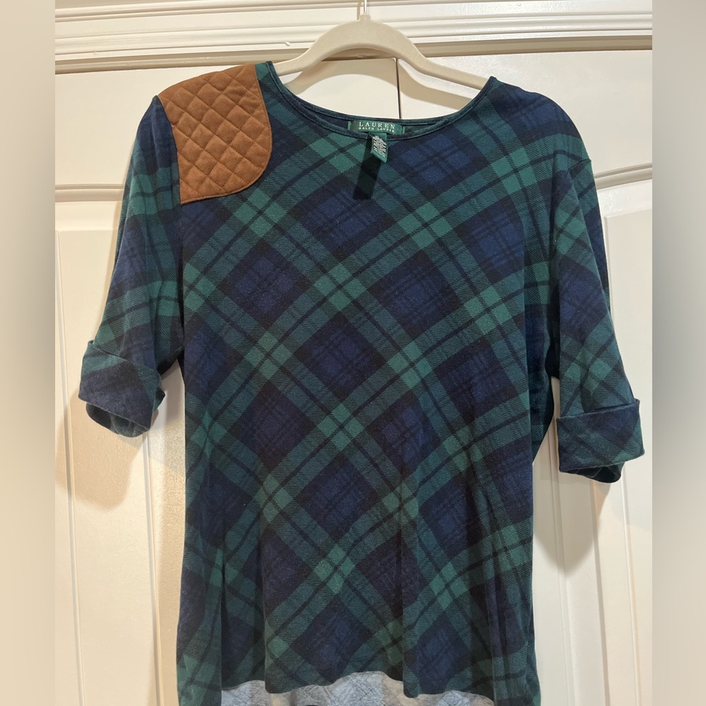 Lauren by Ralph Lauren Plaid top